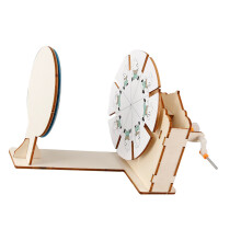 Wooden Animation Demonstration Set with Picture Disc for Home Study
