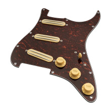 Single Coil Pickup Loaded Prewired Pickguard Set Electric Guitar Scratch Plate Red