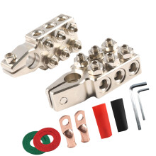 12V Car Battery Terminal Connector Set Pair for Vehicle Battery Maintenance
