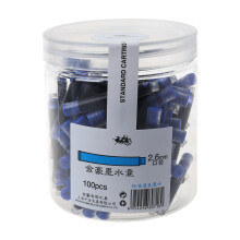 Fountain Pen Ink Cartridge 2.6mm Bore Diameter Ink Sacs Black Blue OR Black Blue Blue