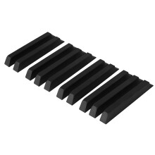10Pcs Piano Plastic Black Keys Piano Keytops Replacement Key Elegant Keytops