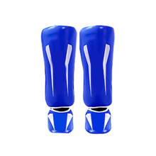 Training Pad Foam Protections Leg Foot Protector for Martial Art Sparring Boxing Blue M