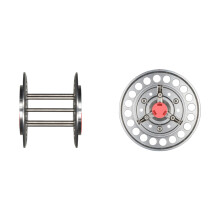 Aluminum Fishing Line Washing Wheel with Round Frame for Outdoor Tackle Use 1007A