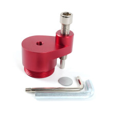 Workshop Belt Service Tool with Threaded Housing for Routine Care Red