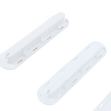 Surfboard Finnenbox PVC weiß 3 Stück mit Schrauben