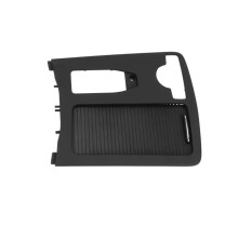 Car Cup Holder Roller Shade Cover For W204 S204 W212 S212 ABS Plastic 2046800107 Black