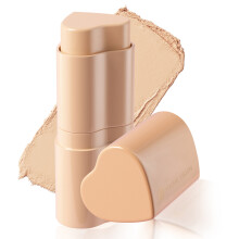 Cheek Tint Stick Cream Cream Blush with Heart-shaped Easy to Blend Cream Blusher 02