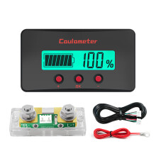 Digital Coulomb Meter For 8 To 120V With High Accuracy And Strong Iron Design 2m 100A
