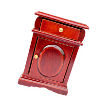 Bedroom Styling Cabinet Wooden Model Furniture for 1/12 Doll House bedside table