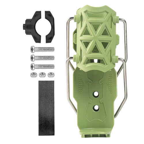 Adjustable Handlebars Cup Cage Light Weight Drink Water Cycling Cup Brackets Green