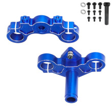 Model Motorcycles Upgrades Triple Clamp for LOSI 1/4 Part Remote Control Blue