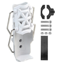 Adjustable Motorcycle Cup Holder 360 Degree Rotatiing Handlebars Cup Cage White