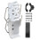 Adjustable Motorcycle Cup Holder 360 Degree Rotatiing Handlebars Cup Cage White 1