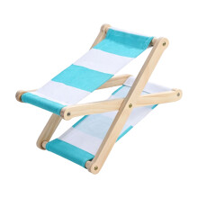 Folding Headrest Pillow Head Rest Pillow for Beach Stops and Camp Break Blue and white