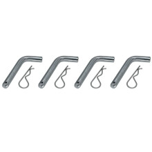 4X Trekhaakpen en Clip 5/8-Inch Diameter Zware Trekhaak voor Ontvanger met Kogelbevestiging van 2 Inch