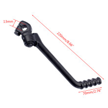 13mm 16mm Hole Kick Start Lever Start Pedal High Qulaity Motorcycle Engine Black 13mm