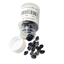 100Pcs Bike Rims Plug Bike Tire Pad Steel Rings Hole Plugs Eyeleted Rims Spare Black B