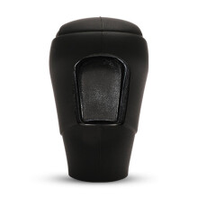 Gear Shifter Knob Cover Textured Sleeve for Commuting and Car Interior Use Daily Black