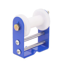 Manual Winding Tool with White Line Wheel for String Serving and Storage