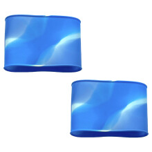 1 Pair Silicone Shin Pad Holder Soccer Shin Guard Straps for Cycling Football B M