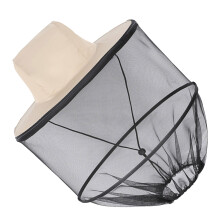 Resist Insect Hat Breathable Resist Insect Net Yarn Hat Bucket Hat with Net Type D