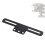 Motorcycle License Plate Support Bracket Modifiaction Part for Rear Mounting Use Black 1