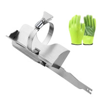 Steel Paint Can Blending Mount for Reciprocating Tool with Clamp