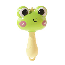 Cartoon Shaker Grasping Toy for Toddlers Nursery Room Decors Soother Toy frog