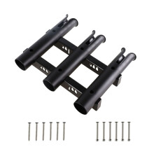 Fishing Rod Socket, Multiple Connect Marine Fishing Rod Rack Black