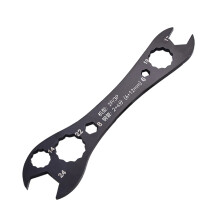Steel HVAC Maintenance Spanner Open End Wrench, 7 in 1 Hand Tool for Daily Care 24mm
