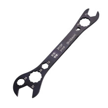 Steel HVAC Service Spanner, 7 in 1 Hand Tool Open End Wrench for Repair 27mm
