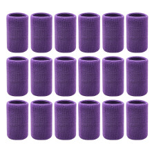 Exercise Wrist Guard Protective Wristband Gym Wrist Bands for Tennis Basketball Purple