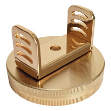 Professional Fishing Reel Support Coppers Alloys Rack Reel for Fishing Gear Gold