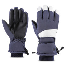 Touchscreens Gloves Warm Ski Gloves Practical Snowboard Gloves for Men Women Blue
