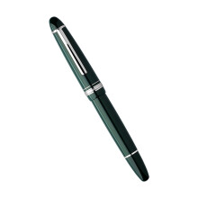 Luxury Fountain Pen Long Blade Fine Nib Ink Pen Smooth Writing Calligraphy Pen Retro green