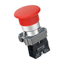 Panel Mount Mushroom Head Stop Button for Equipment Panel Use BC42 1NC