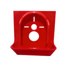 High Quality Synthetic Resin Drill Dust Collector Container For Clean Workshop Red