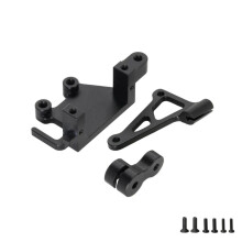 Efficient Replacement Electronic Mount Set for 1/4 Scale Vehicles Upgrades Tool Black