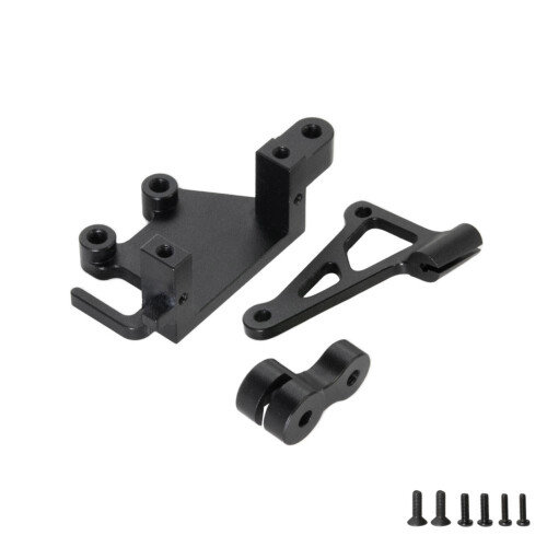 Efficient Replacement Electronic Mount Set for 1/4 Scale Vehicles Upgrades Tool Black