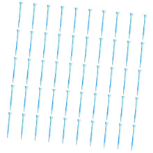 50pack Multicolor Painted Golf Tees Light weight And Stable Golf Tees Outdoor Blue