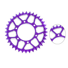 1/4 Remote Control Motorcycles Toy Rear Hub Chain Sprocket for Motorbike Toy Purple