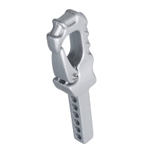 Toy Crawlers Accessory  Sturdy Zinc Alloy Tows Trailer Hitches Receiver Silver