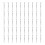 50lots Professional Infrangible Golf Tees Durability Plastics Simple Golf Tees Black White 1