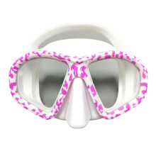 Scubas Goggles Diving Mask Scubas Mask Spearfishing Mask Freediving Water Pastel white