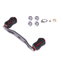 Carbon Fibers Fishing Reels Handle Grip Replacement Fishing Baitcast Reels Handle Red