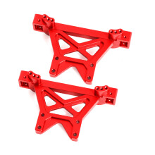Remote Control Car Model Frame Girder for 1/10 Truck Stock Replacement Red