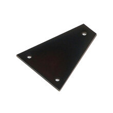 Professional Triangular Core Cover 3 Holes Metal Guitar Adjustment Rod Covers