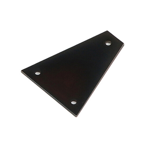 Professional Triangular Core Cover 3 Holes Metal Guitar Adjustment Rod Covers