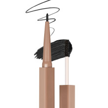 Natural Looking Eyebrow Pencil and Fixative Gel for Daily and Party Makeup 01