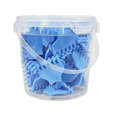 Man Coloring Hair Clips Hair Styling Sectioning Clips Hair Clips for Salons Small blue
